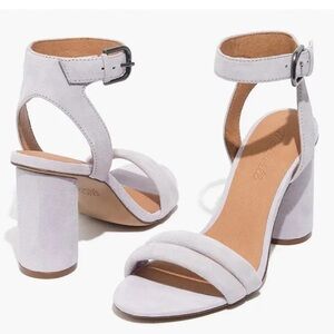 Madewell The Rosalie High Heel Sandal in Lilac Sz 9